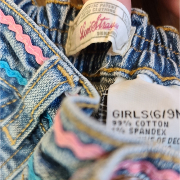 Girl's 6-9 mos 6-piece summer bundle Girls' Summer Bundle 6-9mos Carter's Jumpin - Picture 15 of 16